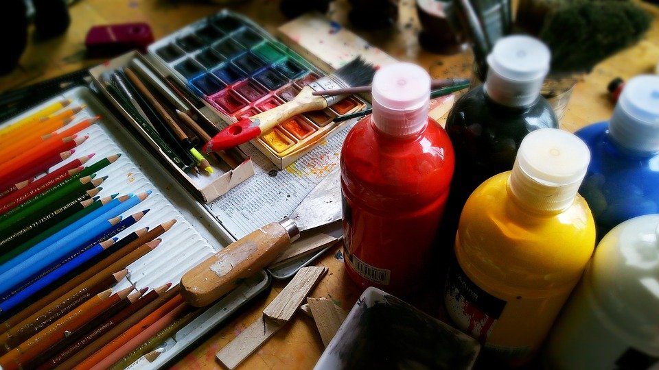 Painting, Pencils, Paint, Pens, Watercolor, Acrylic